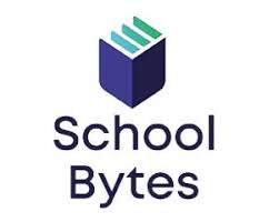 School Bytes Logo. School Bytes is our parent portal app that we use to communicate to parents.